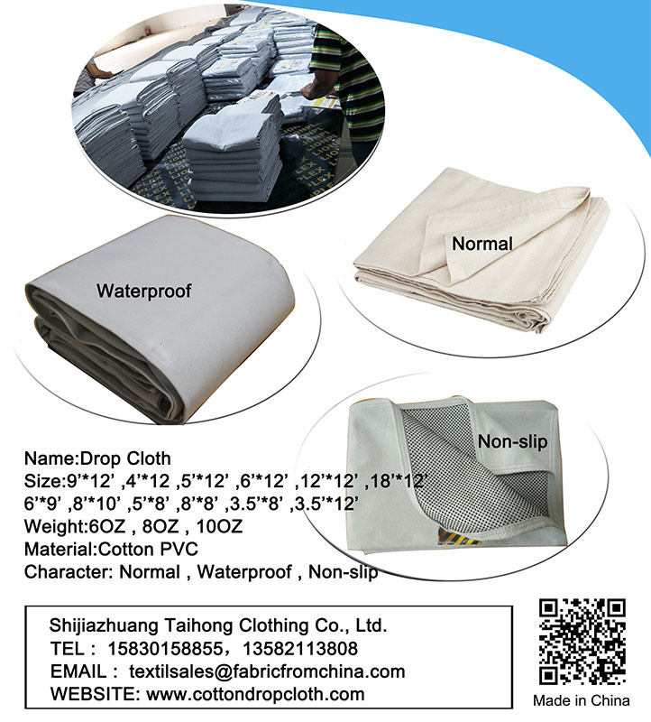 Plastic Backed Drop Sheet Plastic Backed Drop Cloth Plastic Backed Dust Sheet